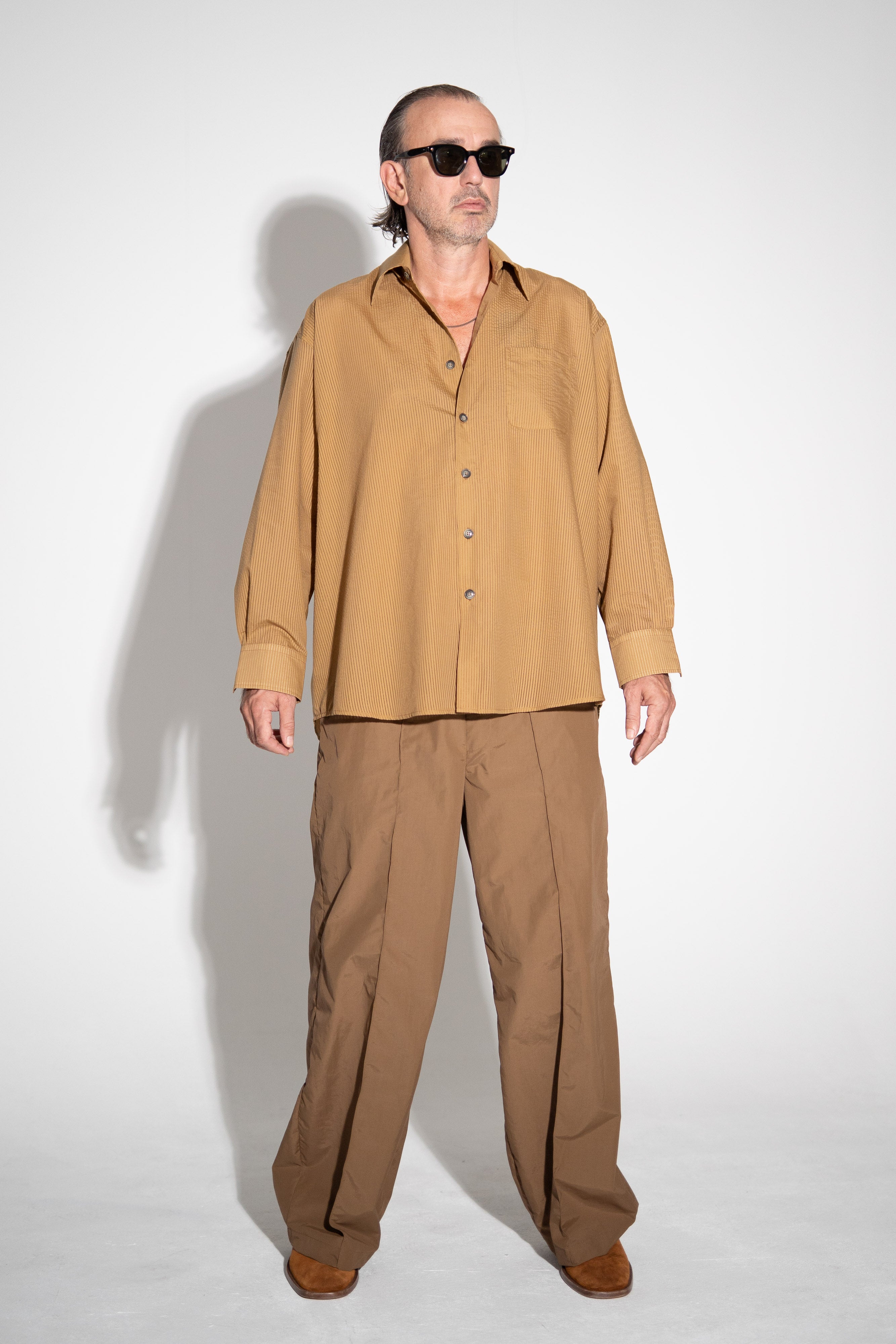 Trousers Echo - tobacco - men