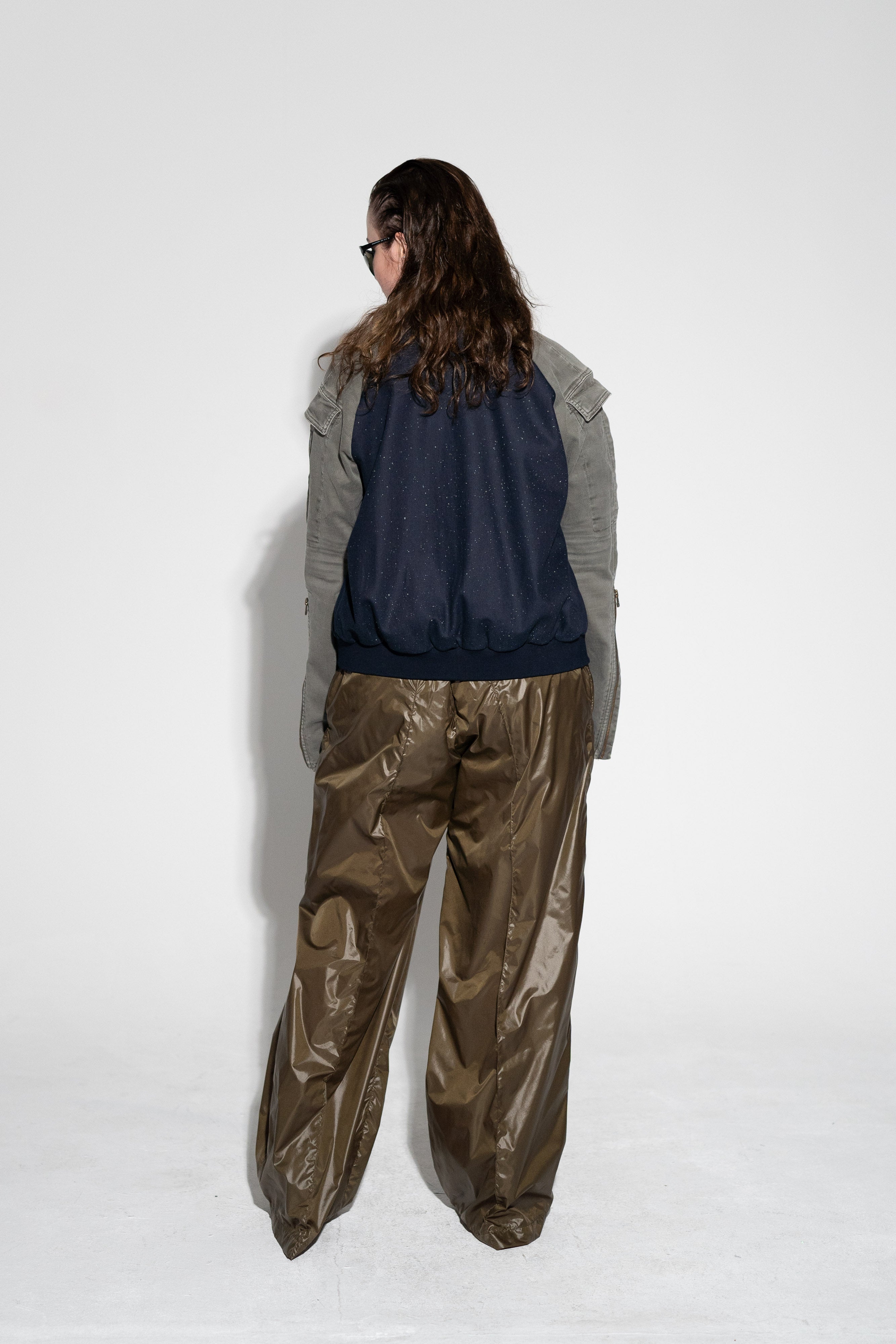 Juliet Bomber Jacket – Cargo Sleeves Cosmic Denim