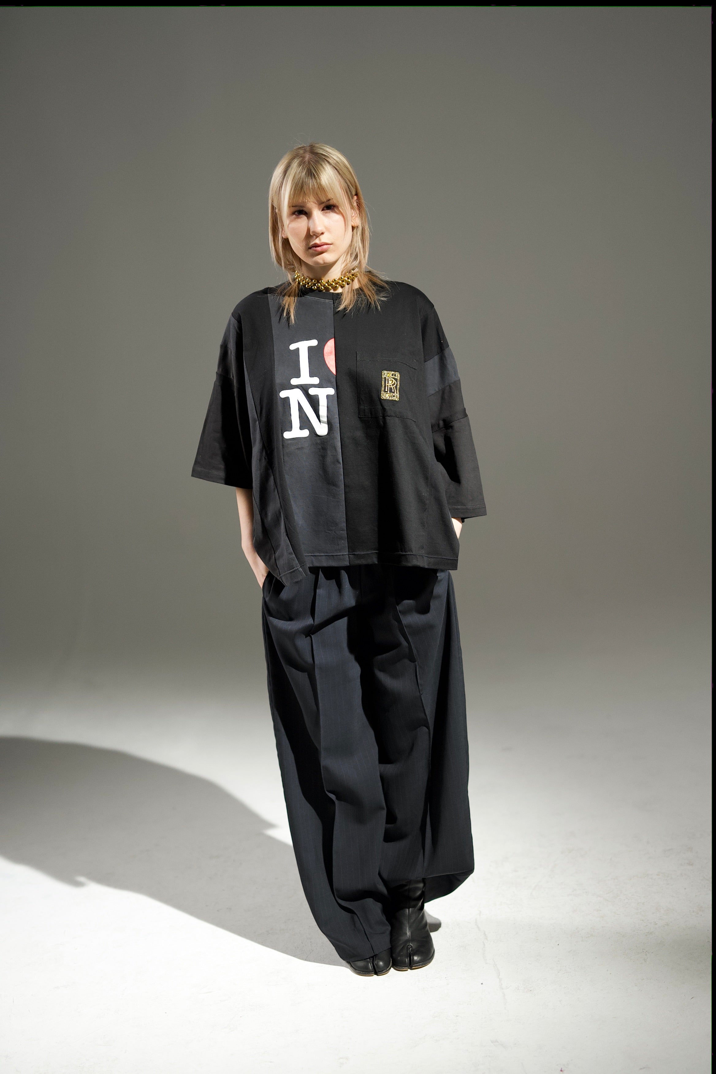 Thiodem Sliced T-Shirt – BLACK Edition I <3 NY Rolls Royce