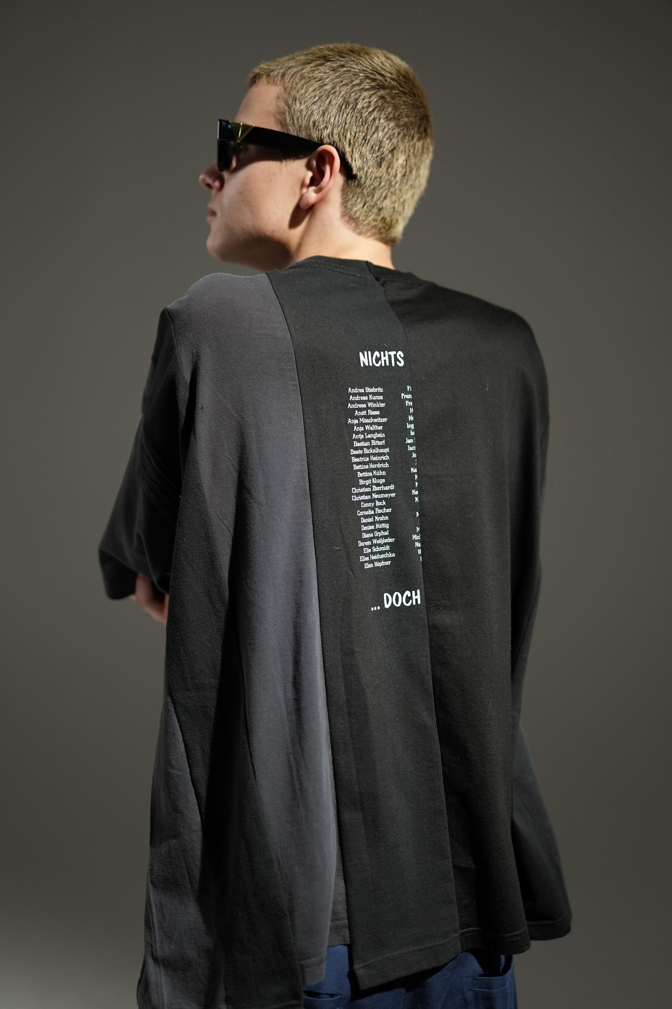 Thiodem Upcycled T-Shirt – BLACK Edition Abi1996