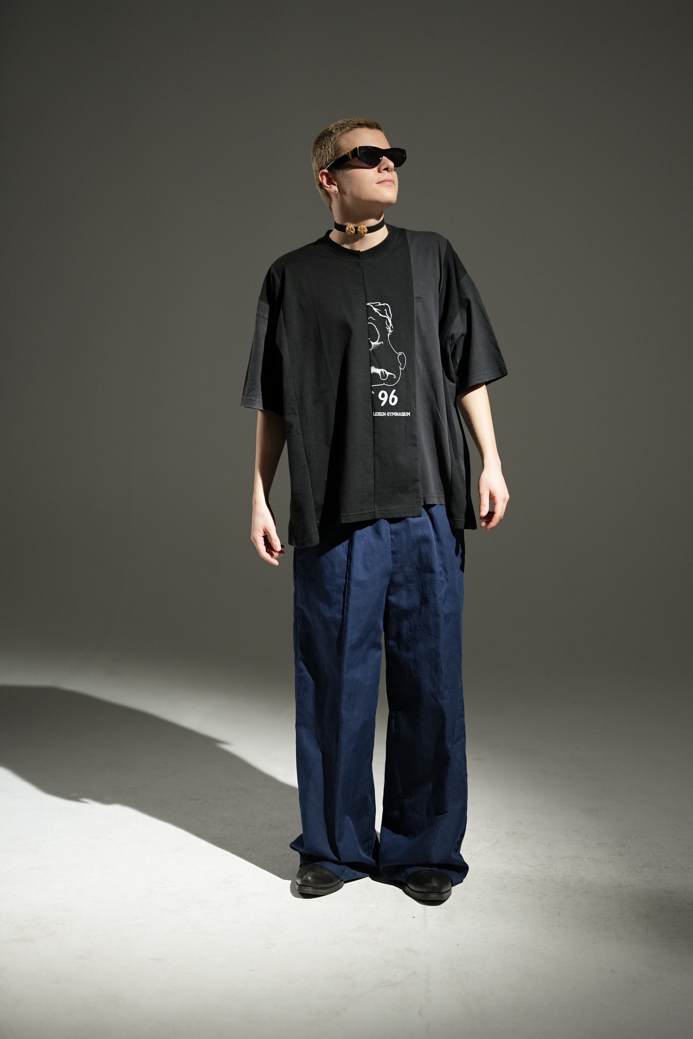 Thiodem Upcycled T-Shirt – BLACK Edition Abi1996