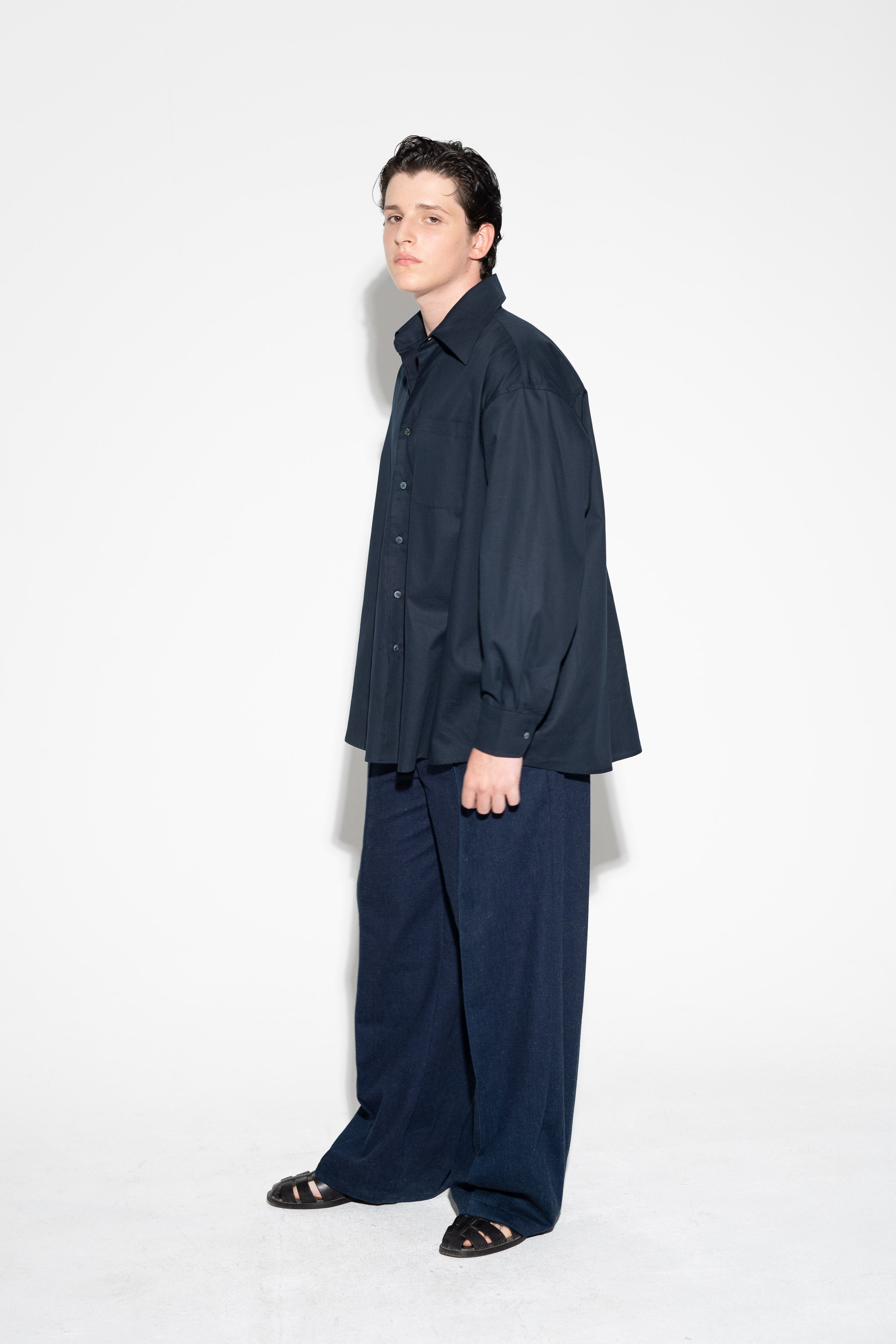 Trousers Echo - cosmic blue denim