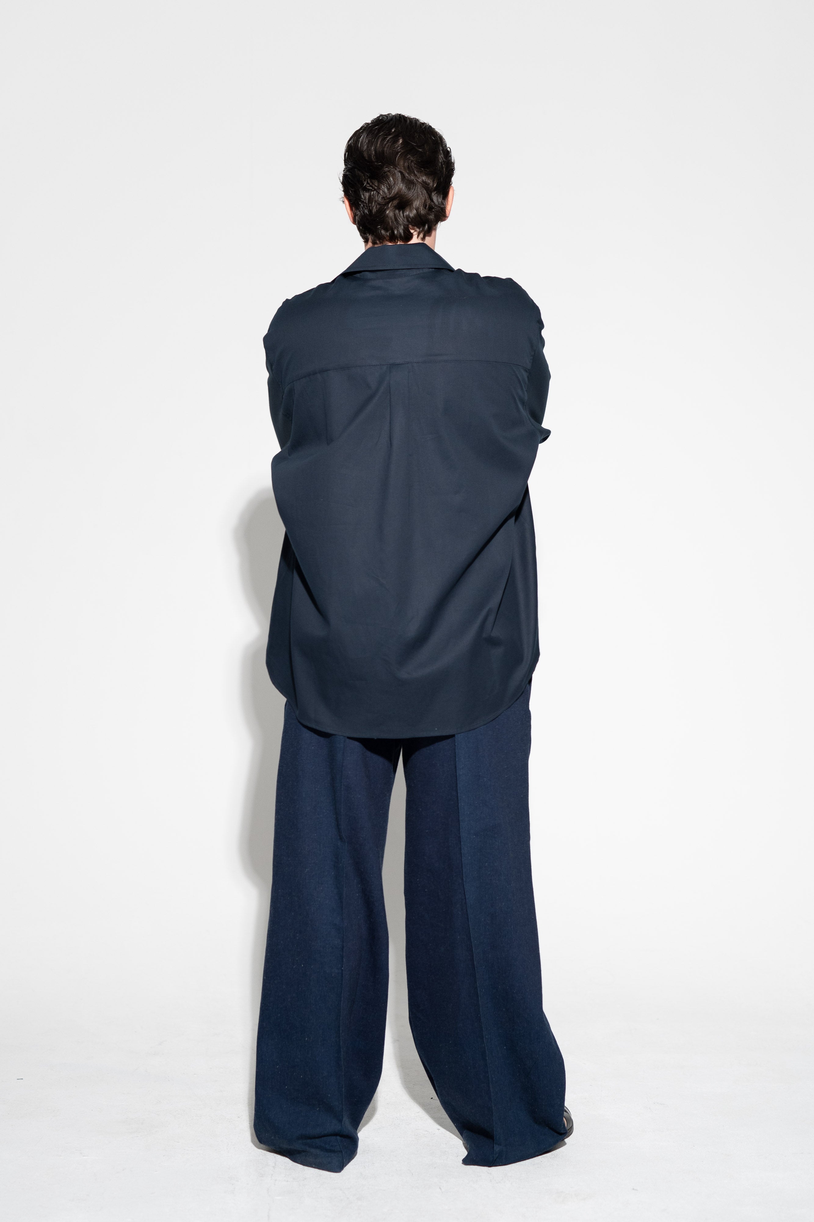 Trousers Echo - cosmic blue denim