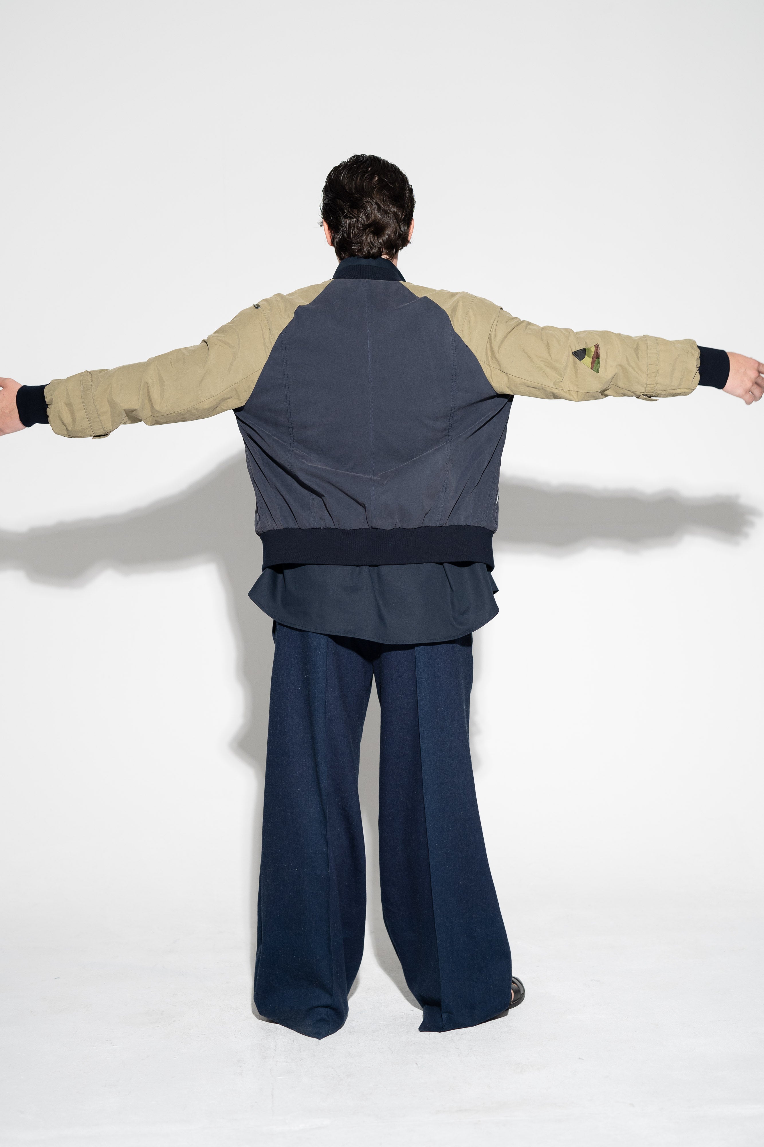 Romeo Bomber Jacket – Camouflage Khaki Tech