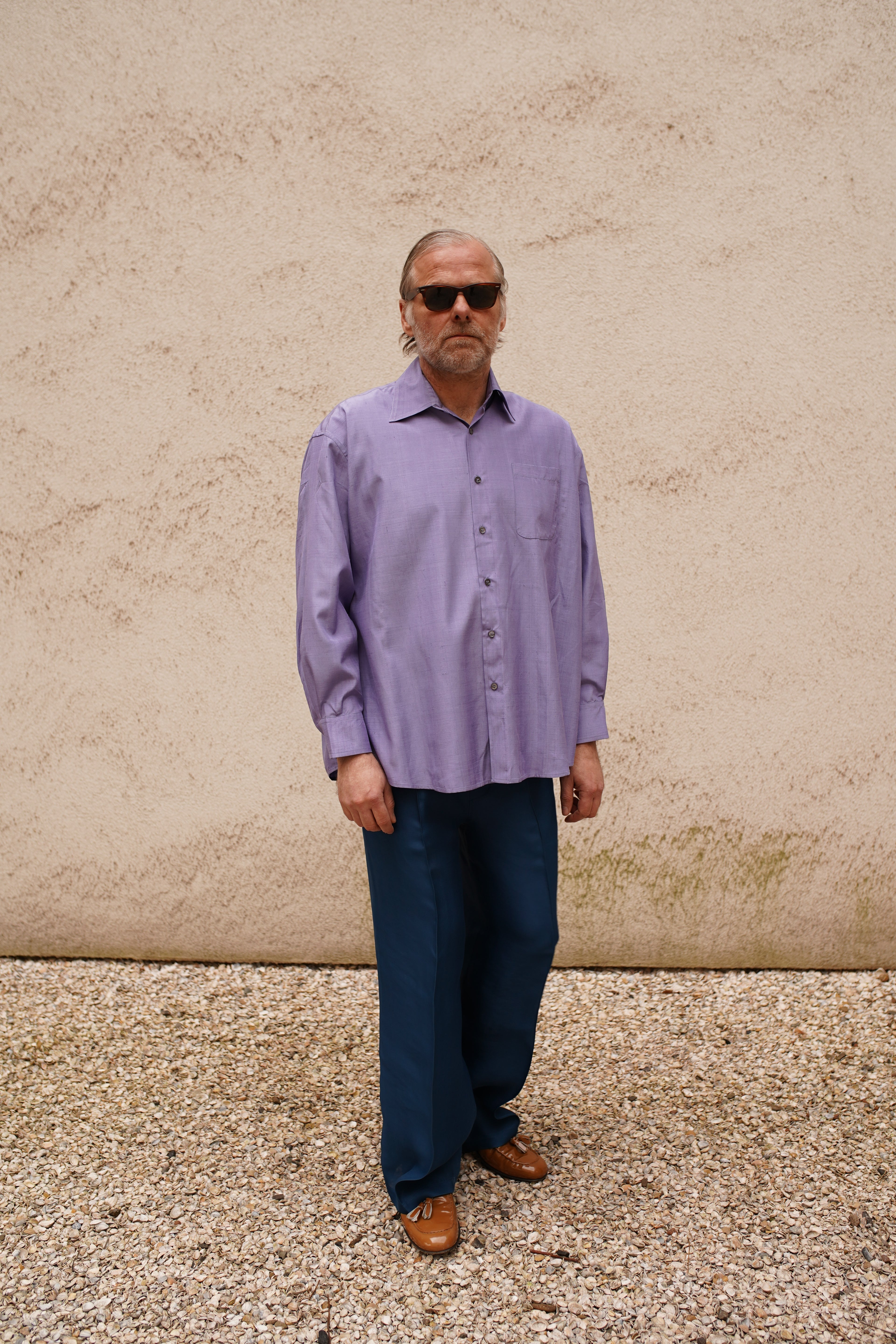 Echo Trousers - Côte d'Azure - Organza Silk