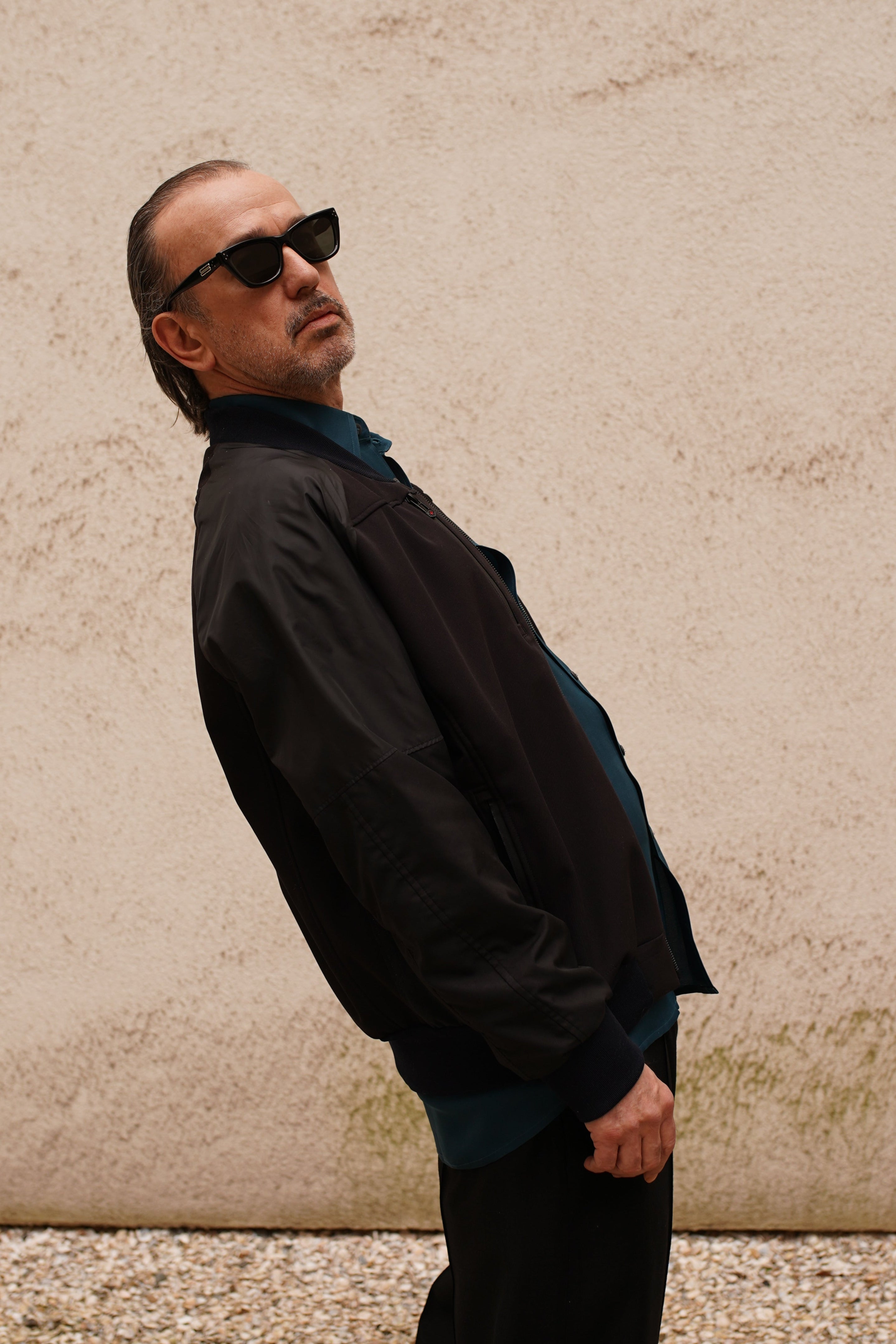 Romeo Bomber Jacket – Cargo Black Tech