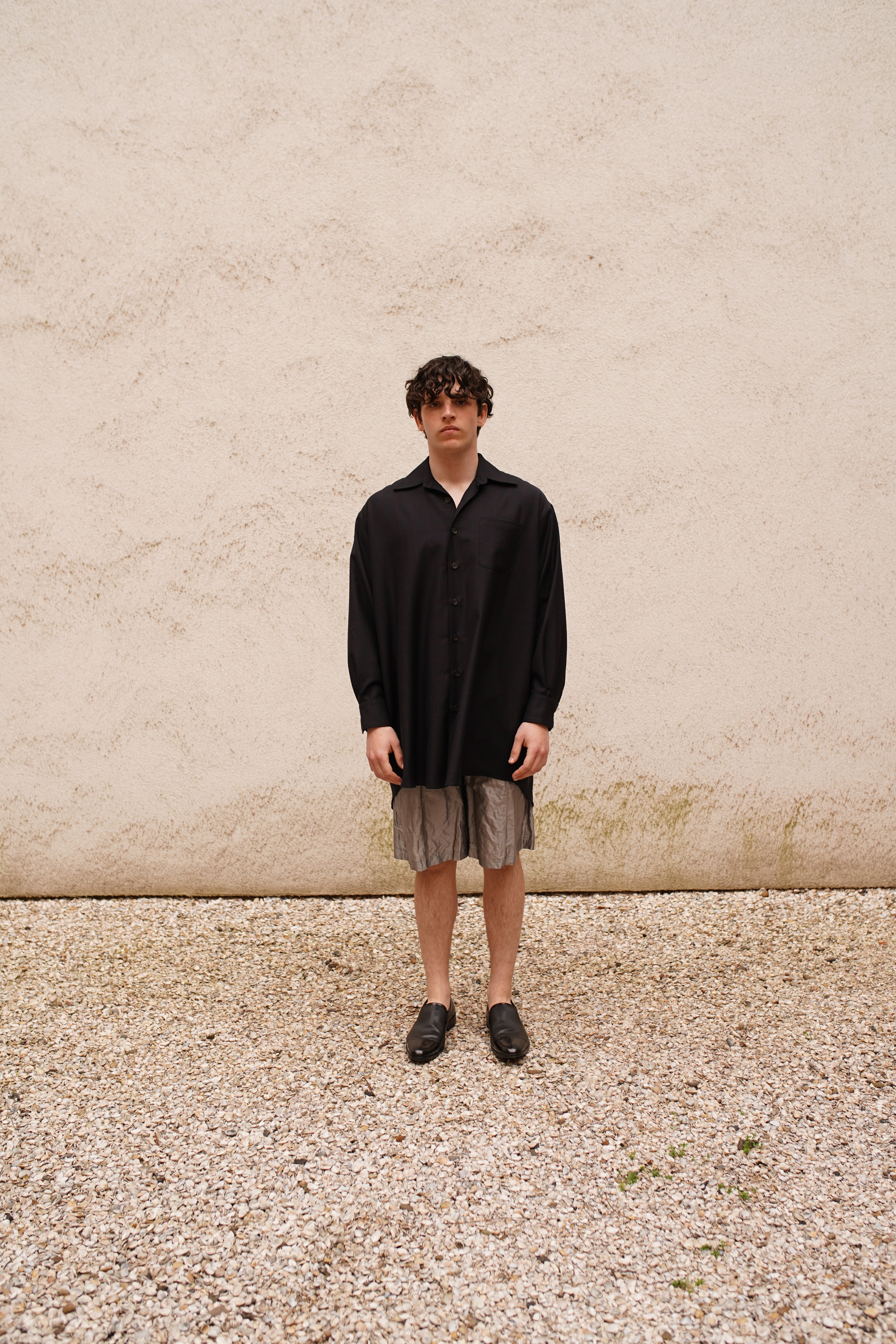 Echo Shorts - Metallic Silver