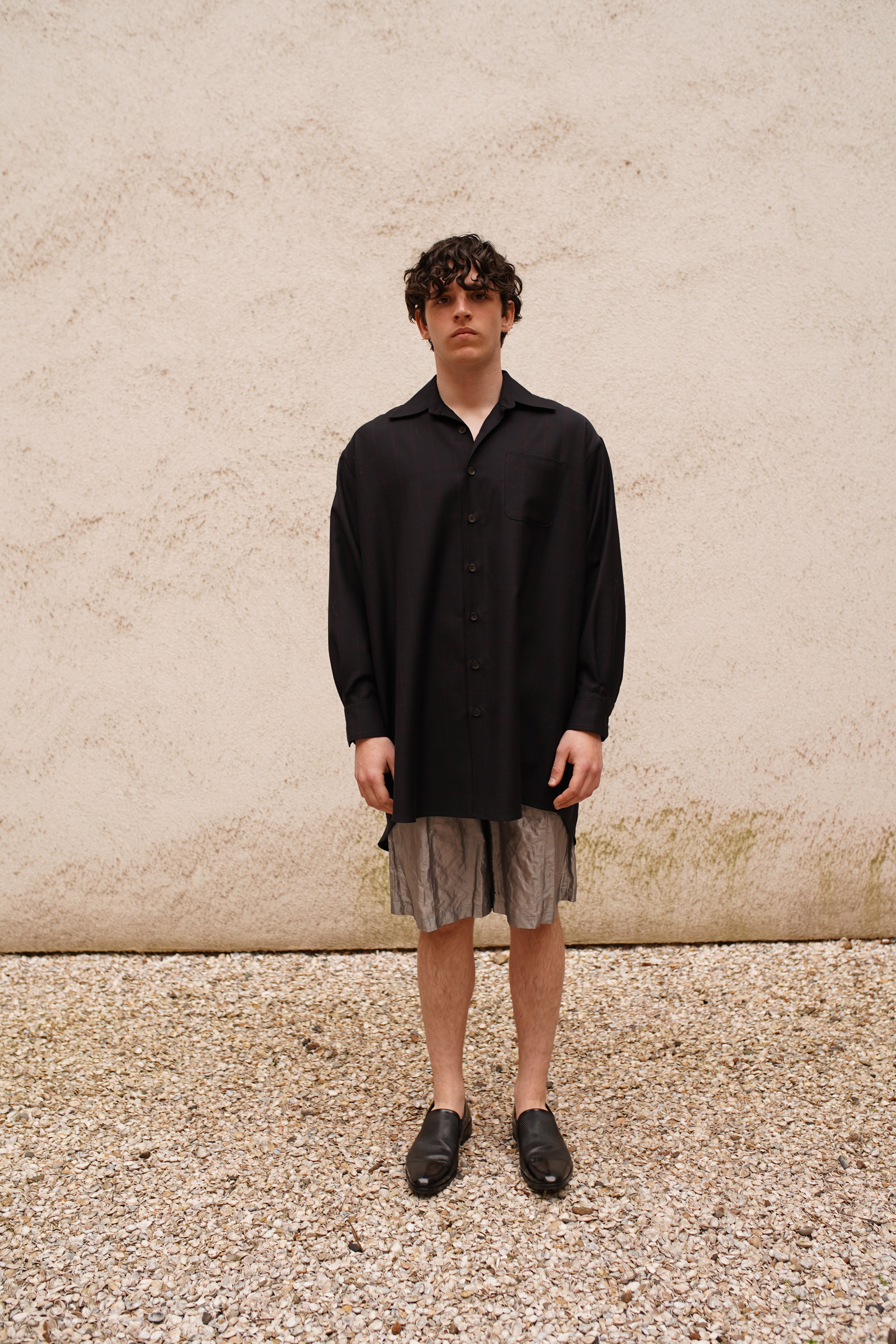 Echo Shorts - Metallic Silver