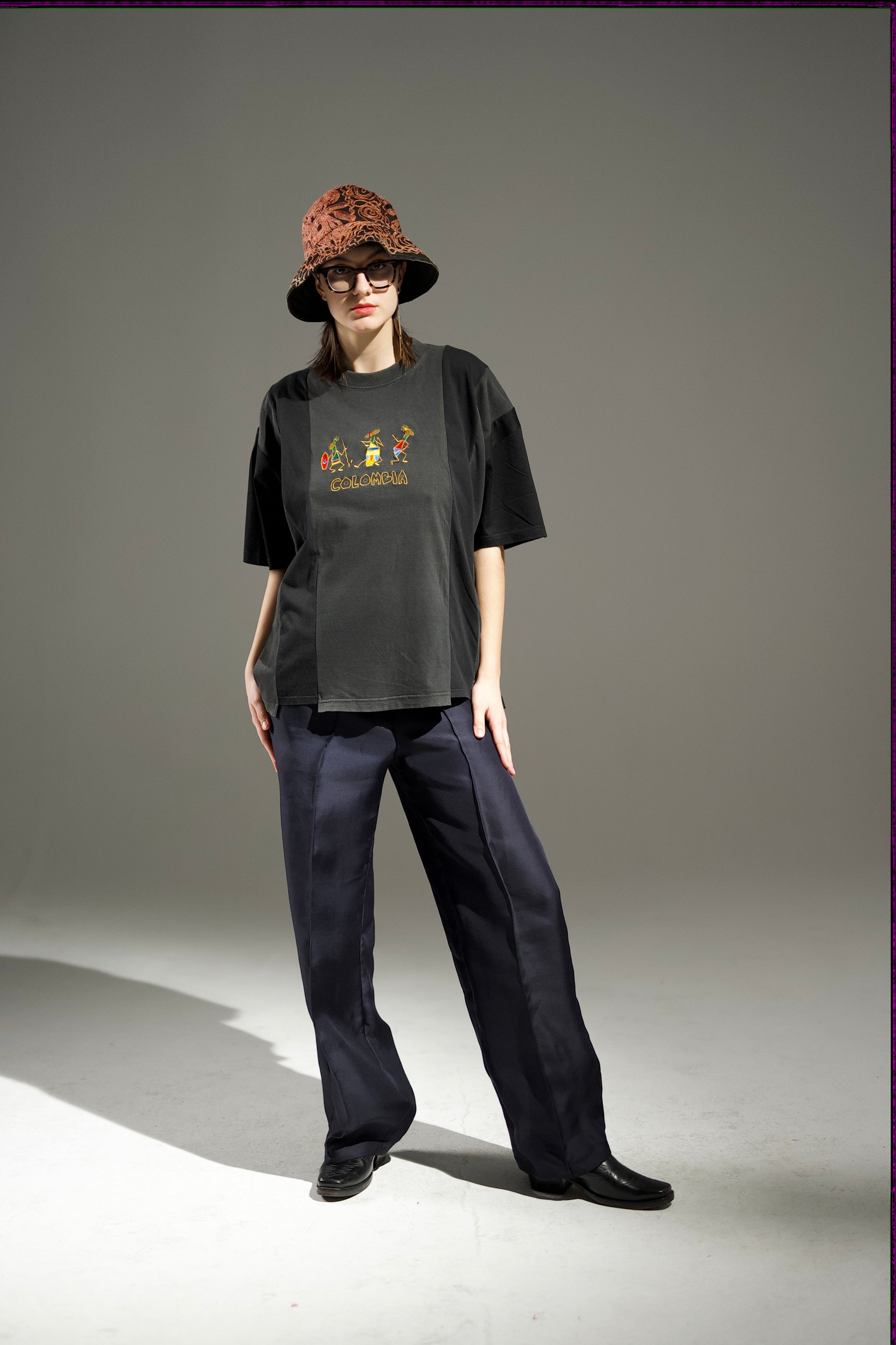 Thiodem Upcycled T-Shirt – BLACK Edition Colombia