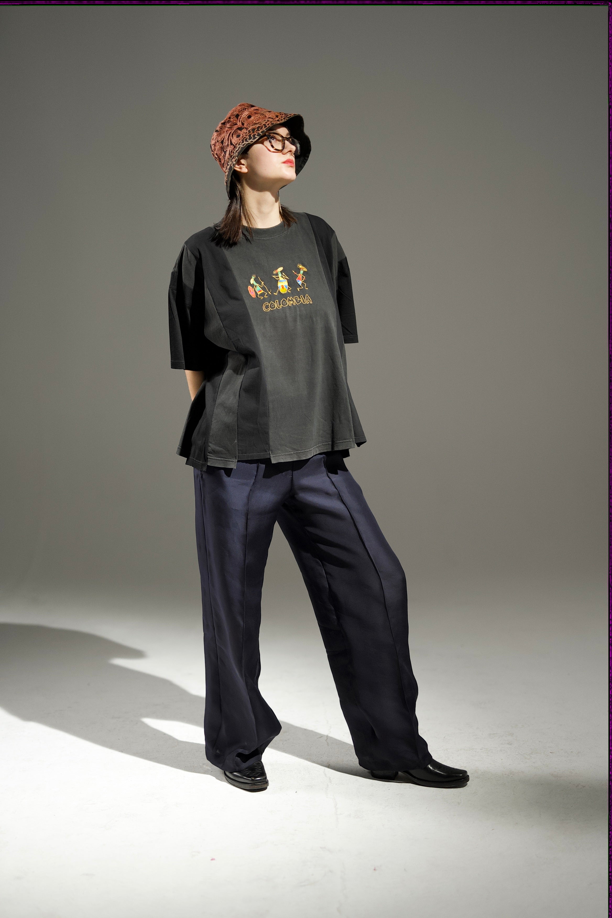 Thiodem Upcycled T-Shirt – BLACK Edition Colombia