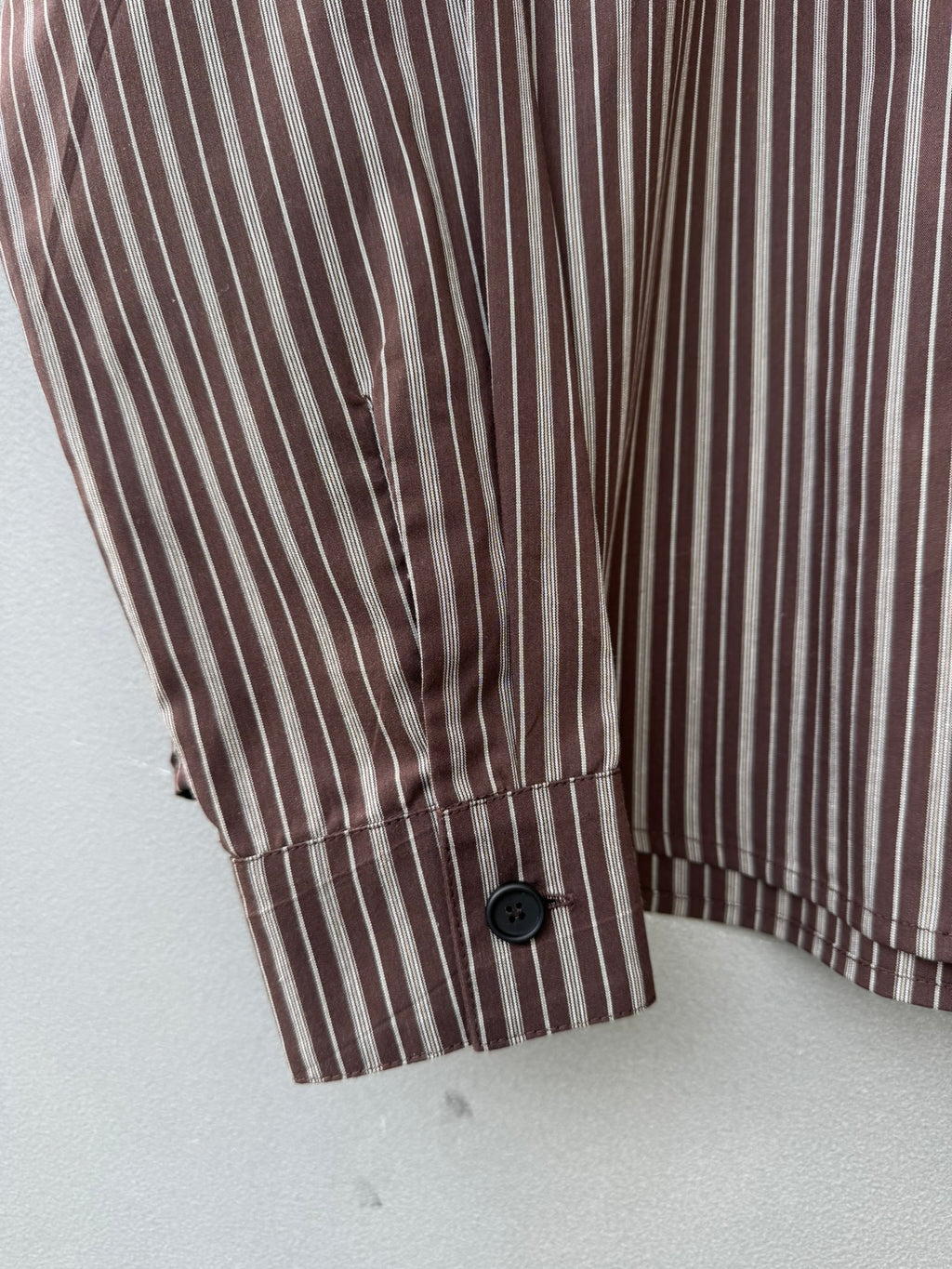 Amore Blouse - brown striped