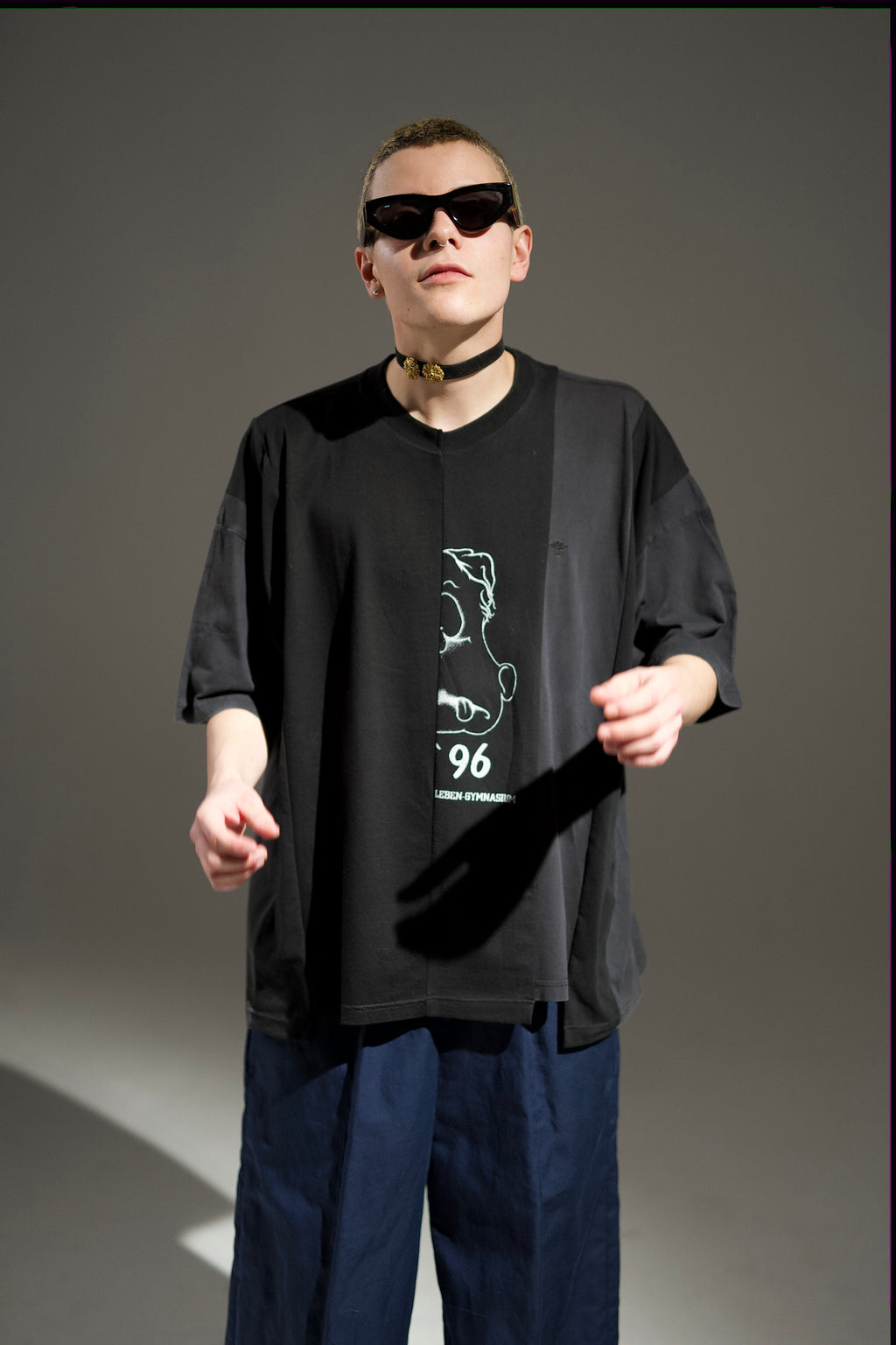 Thiodem Upcycled T-Shirt – BLACK Edition Abi1996