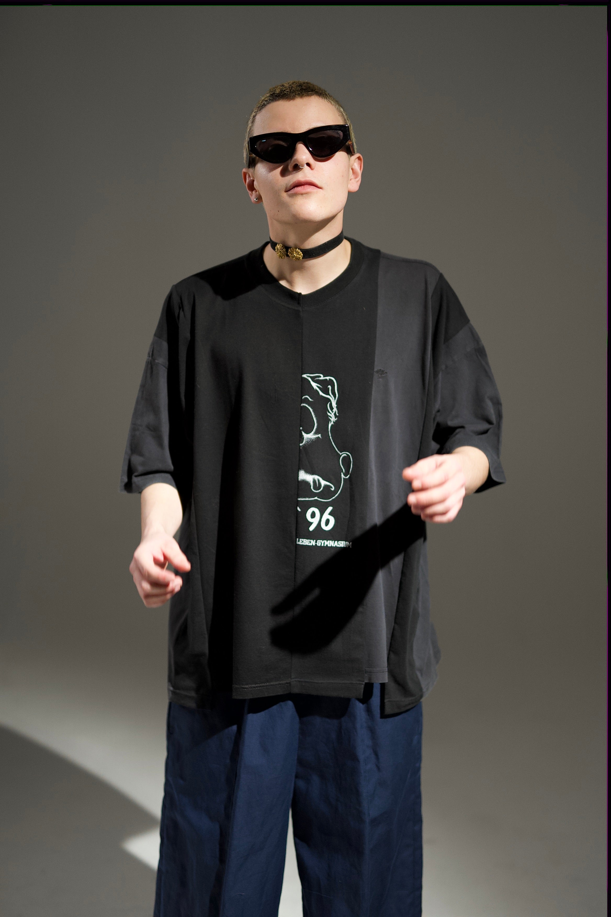 Thiodem Upcycled T-Shirt – BLACK Edition Abi1996