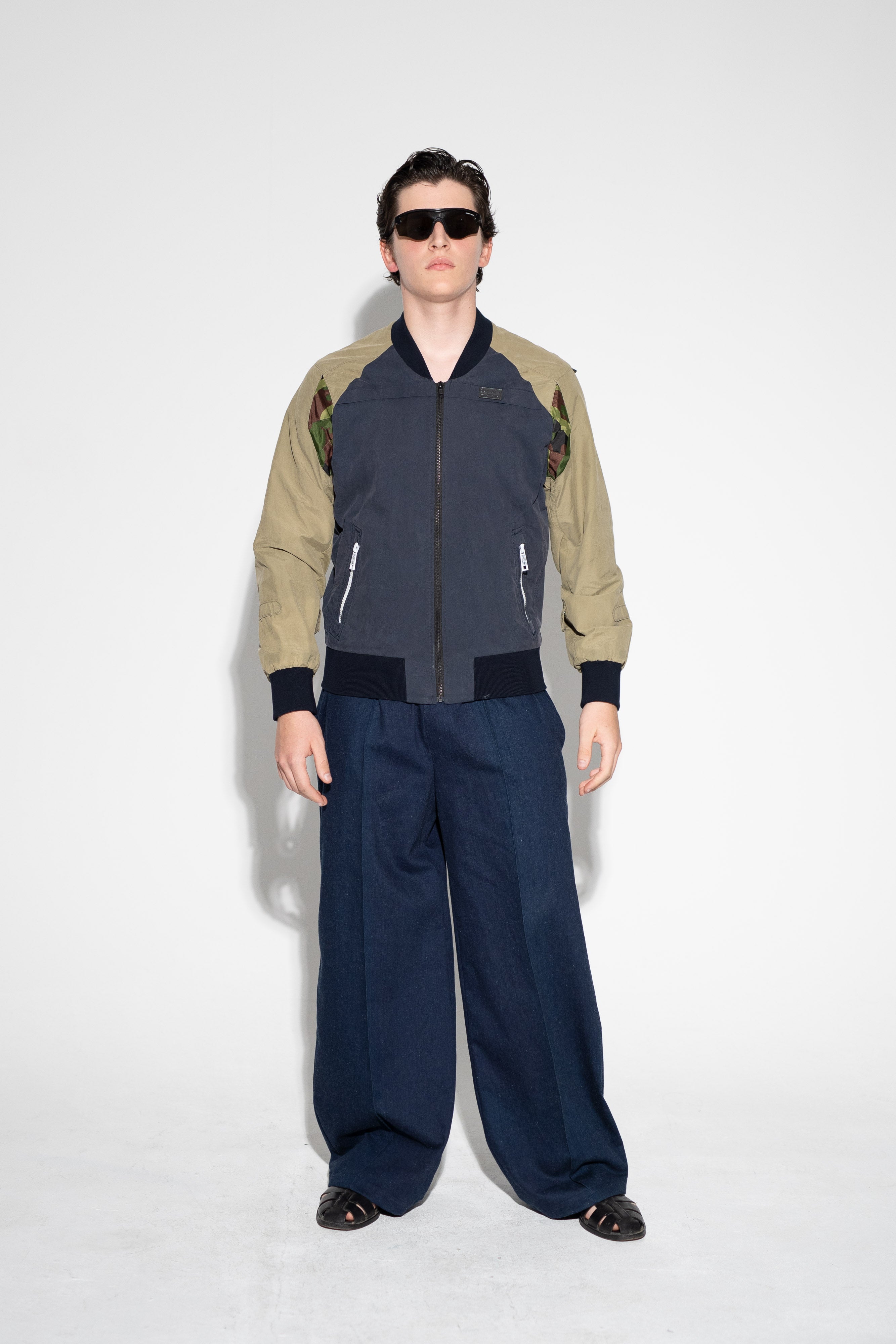 Romeo Bomber Jacket – Camouflage Khaki Tech