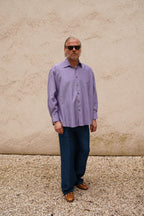 Echo Trousers - Côte d'Azure - Organza Silk