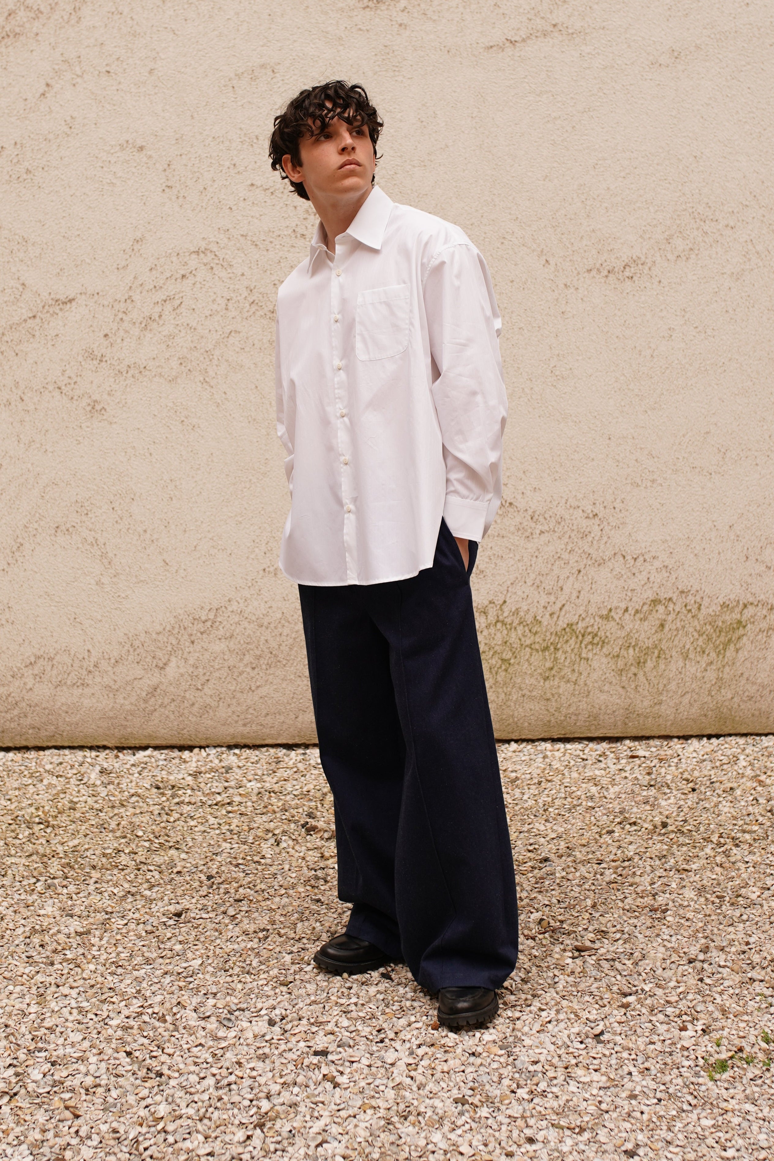 Trousers Echo - cosmic blue denim