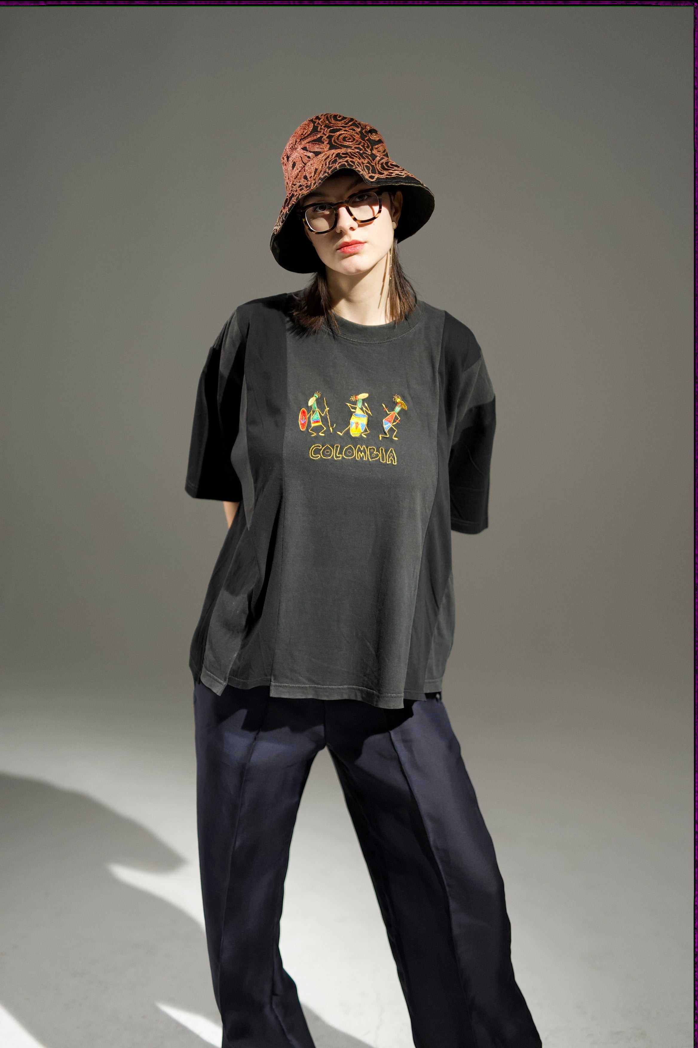 Thiodem Upcycled T-Shirt – BLACK Edition Colombia